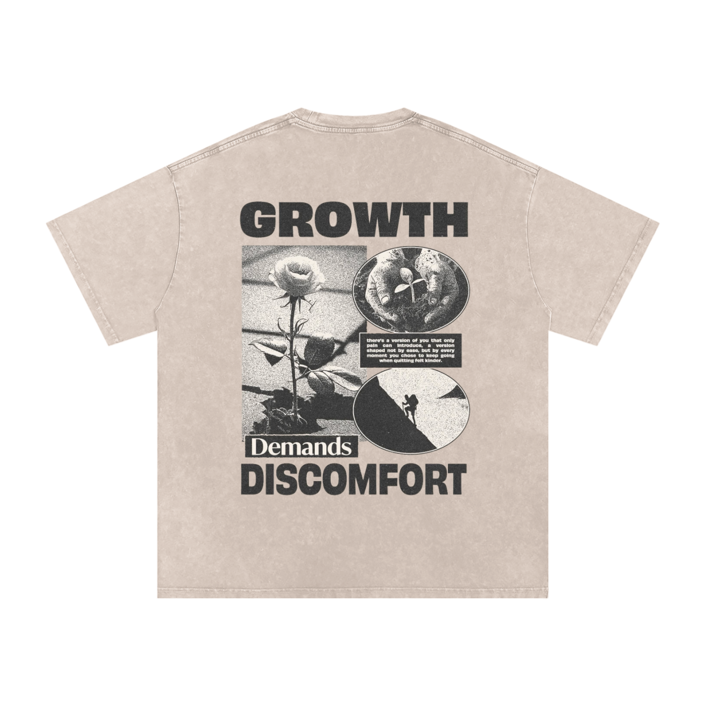 Acid Wash Oversize T-Shirt - 250 GSM