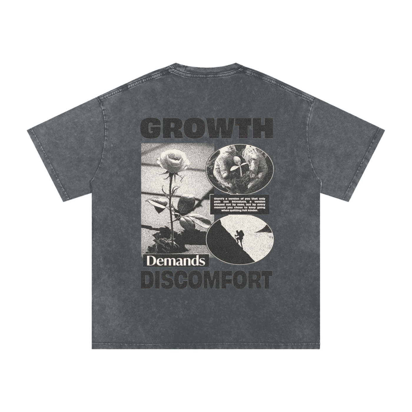 Acid Wash Oversize T-Shirt - 250 GSM