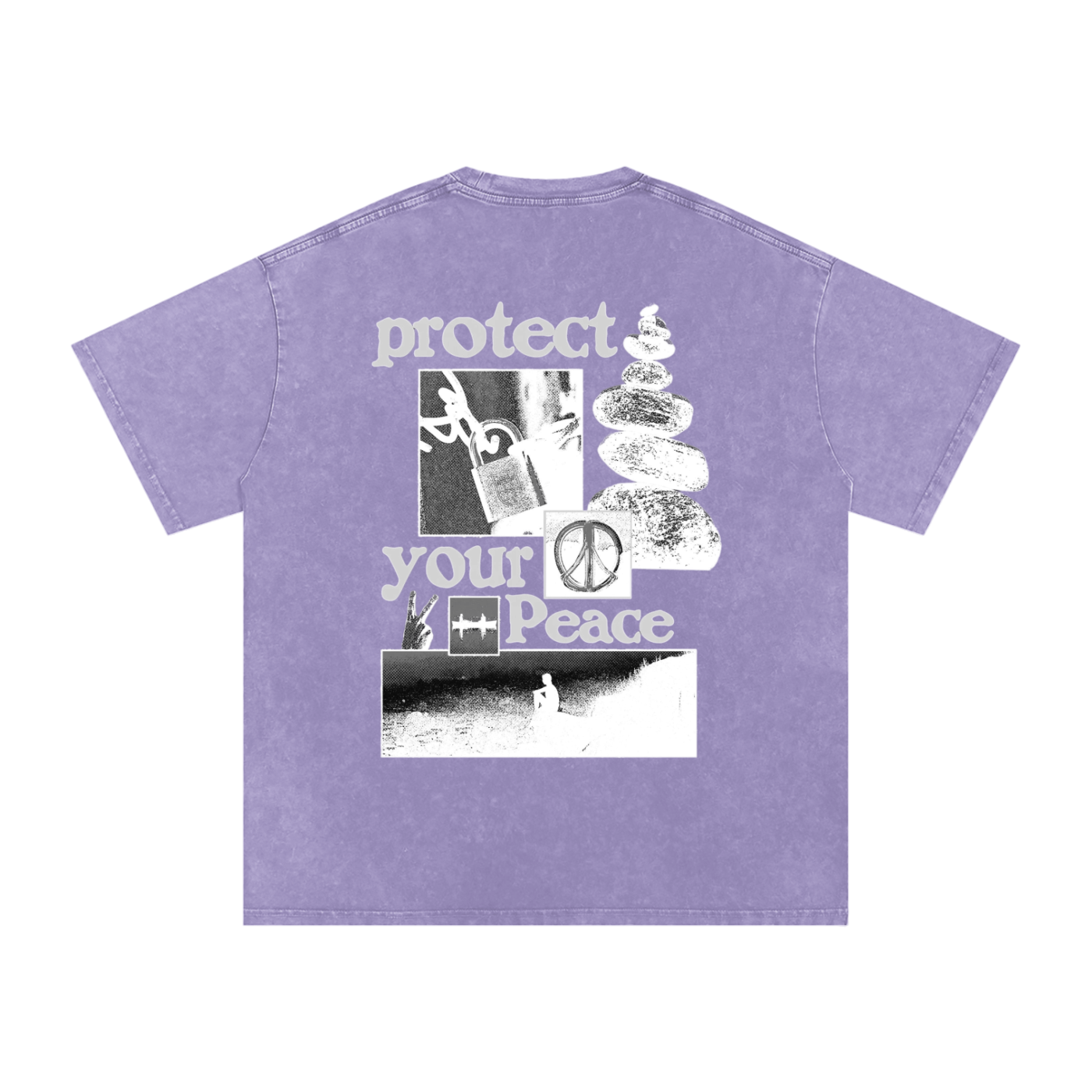Acid Wash Oversize T-Shirt - 250 GSM