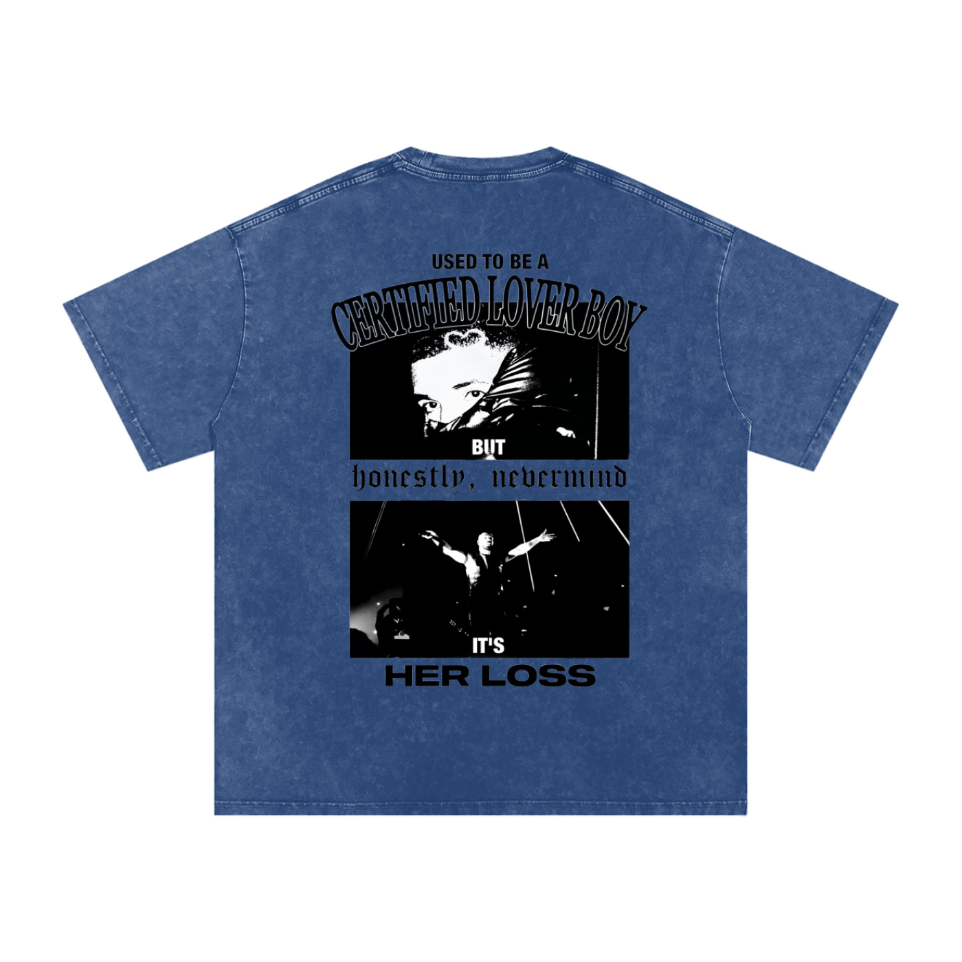 Acid Wash Oversize T-Shirt - 250 GSM