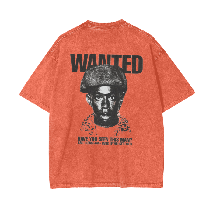 Acid Wash Oversize T-Shirt - 250 GSM