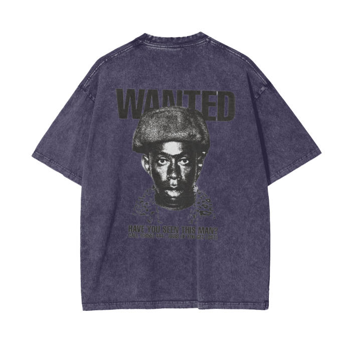 Acid Wash Oversize T-Shirt - 250 GSM