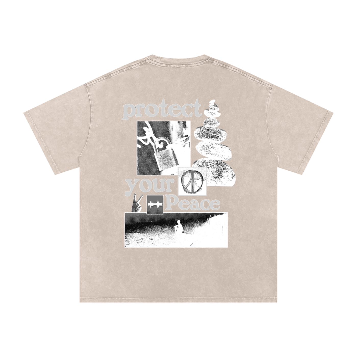 Acid Wash Oversize T-Shirt - 250 GSM