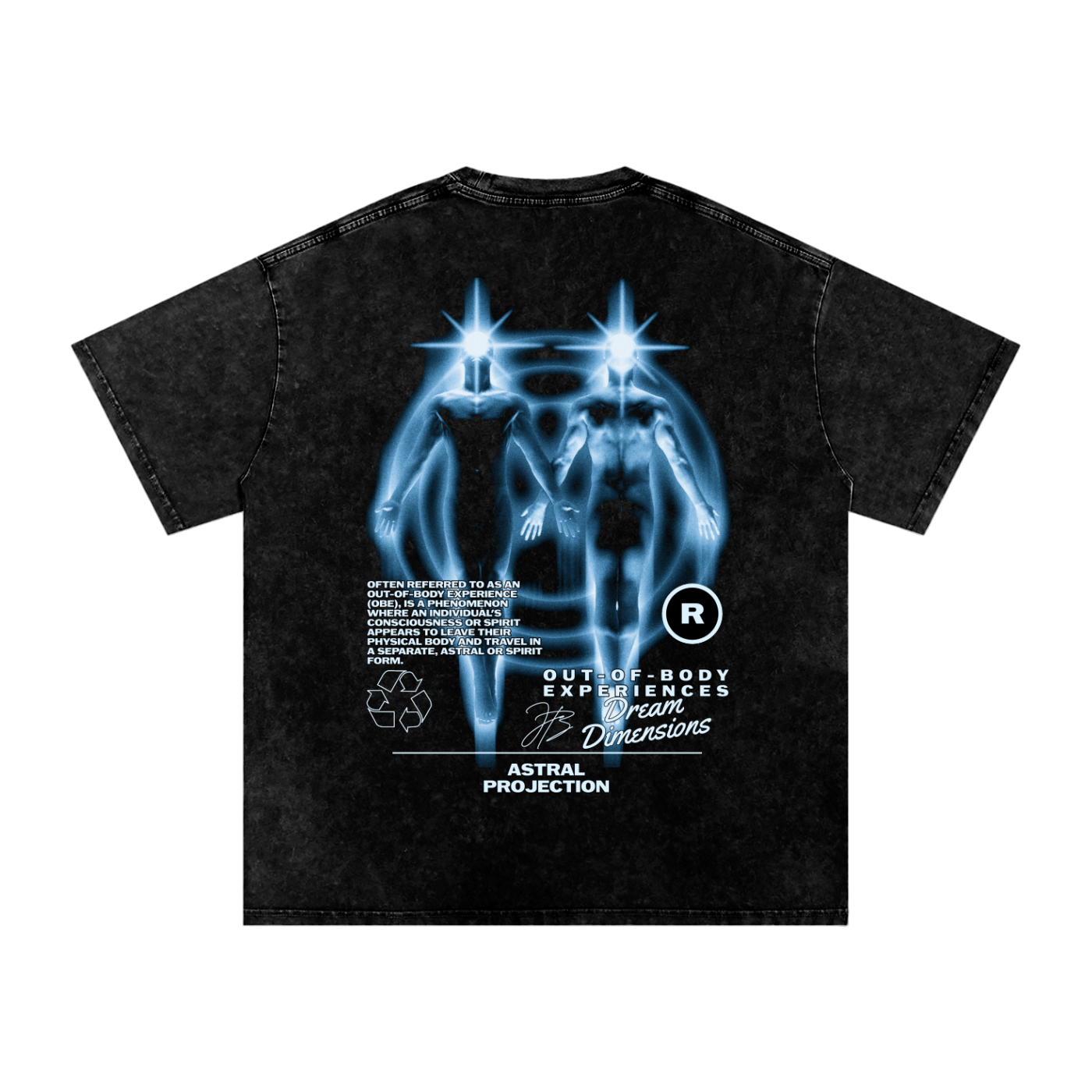 Acid Wash Oversize T-Shirt - 250 GSM