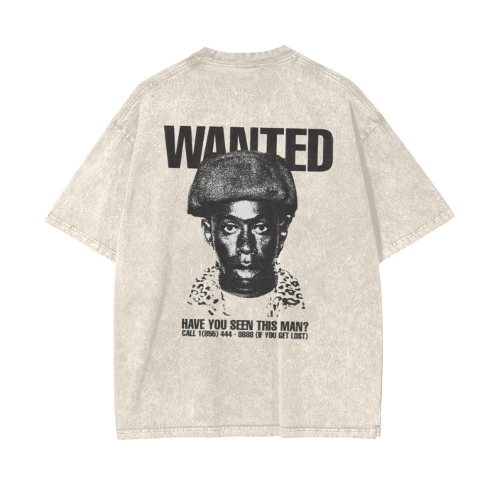Acid Wash Oversize T-Shirt - 250 GSM