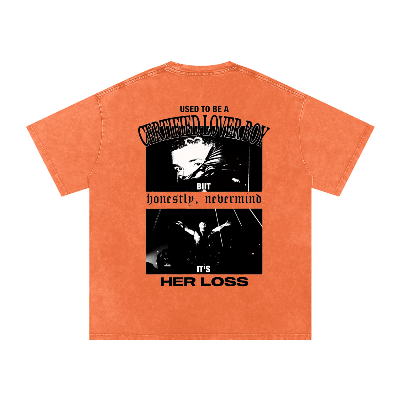 Acid Wash Oversize T-Shirt - 250 GSM