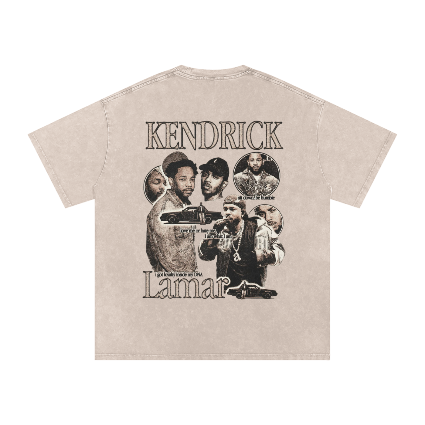 Acid Wash Oversize T-Shirt - 250 GSM