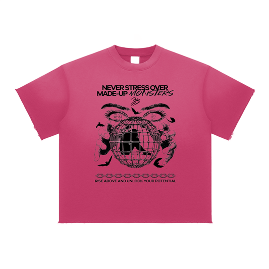 Sun Fade Raw Edge T-Shirt