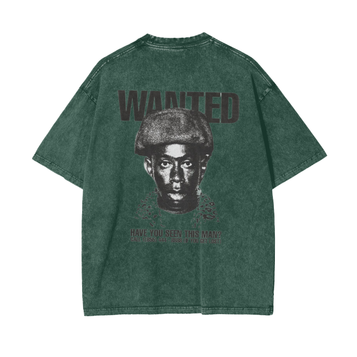 Acid Wash Oversize T-Shirt - 250 GSM