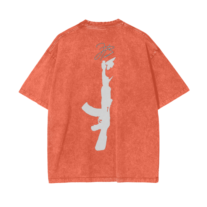 Acid Wash Oversize T-Shirt - 250 GSM