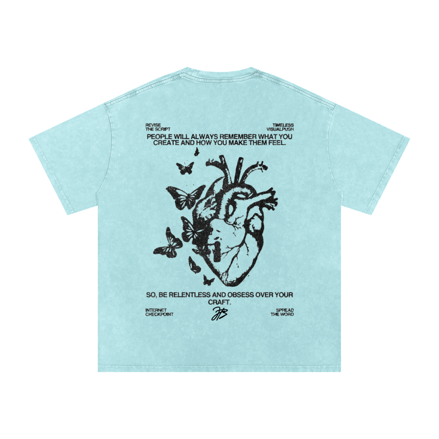 Acid Wash Oversize T-Shirt - 250 GSM