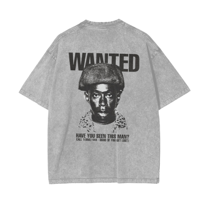 Acid Wash Oversize T-Shirt - 250 GSM