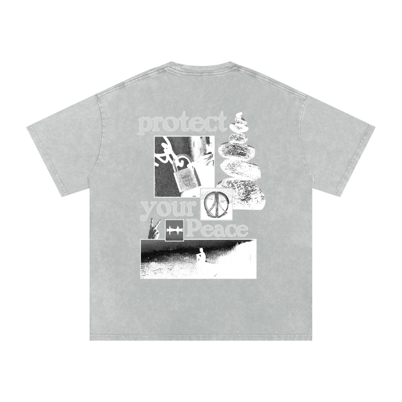 Acid Wash Oversize T-Shirt - 250 GSM