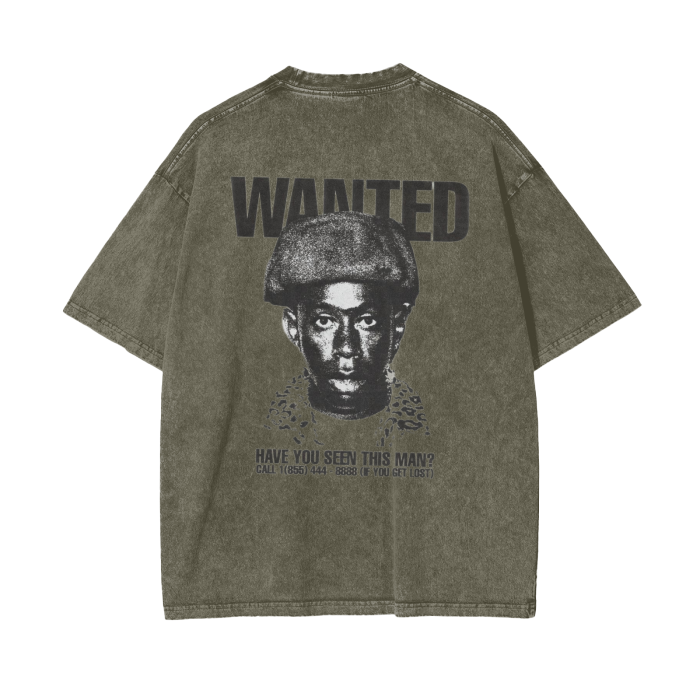 Acid Wash Oversize T-Shirt - 250 GSM