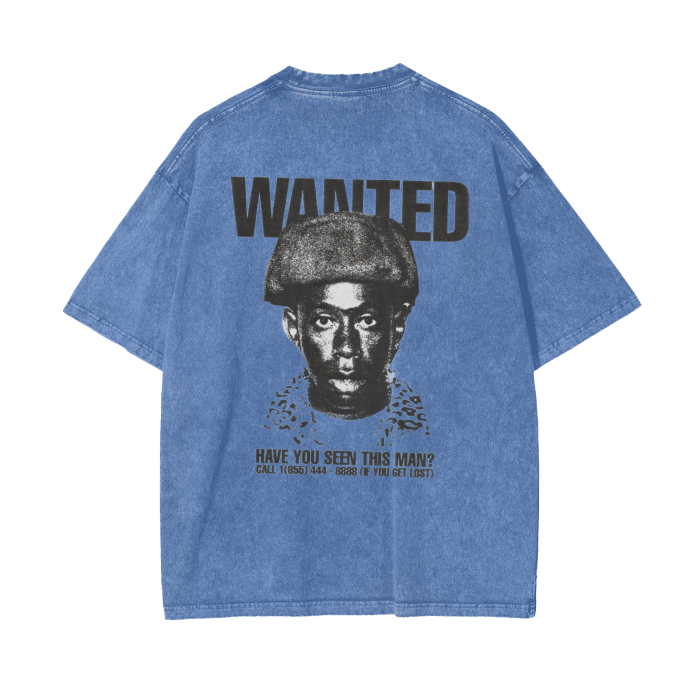 Acid Wash Oversize T-Shirt - 250 GSM