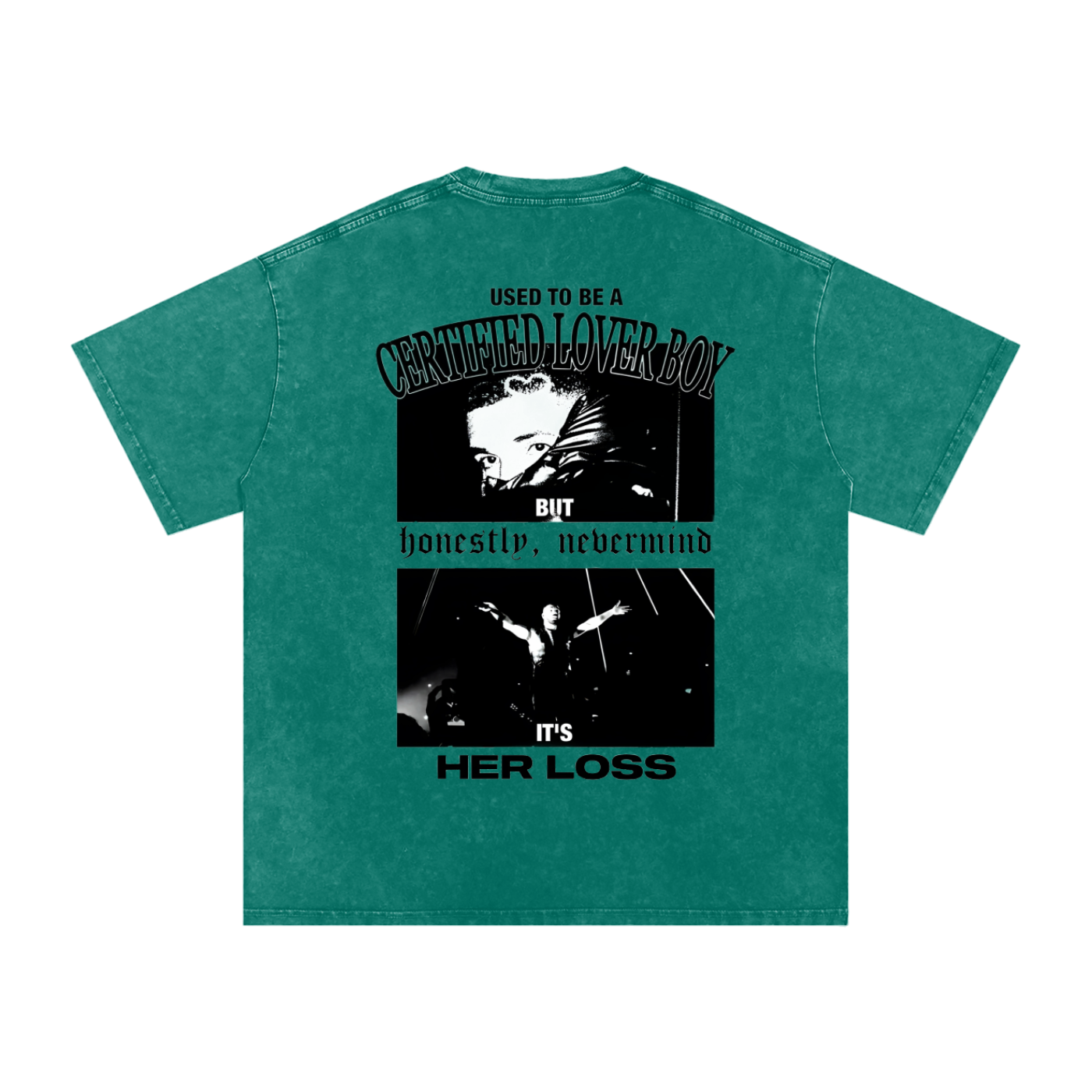 Acid Wash Oversize T-Shirt - 250 GSM