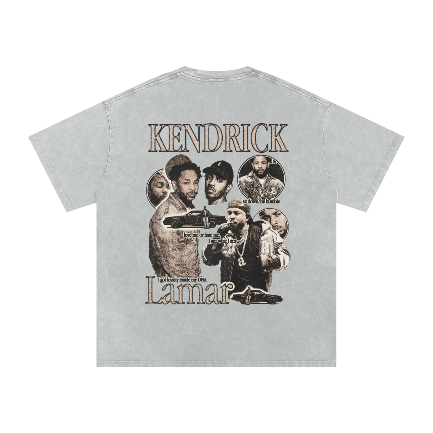 Acid Wash Oversize T-Shirt - 250 GSM
