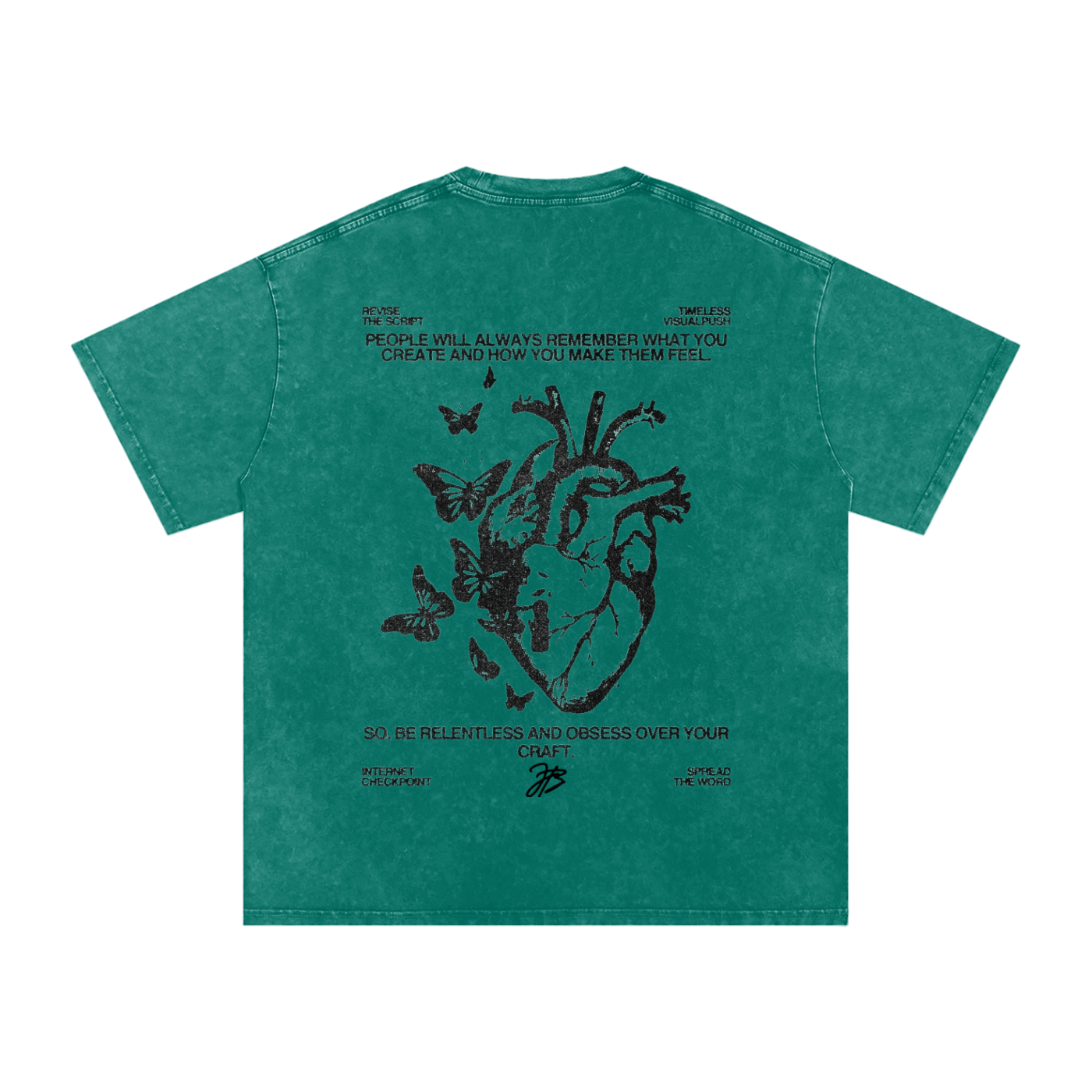 Acid Wash Oversize T-Shirt - 250 GSM