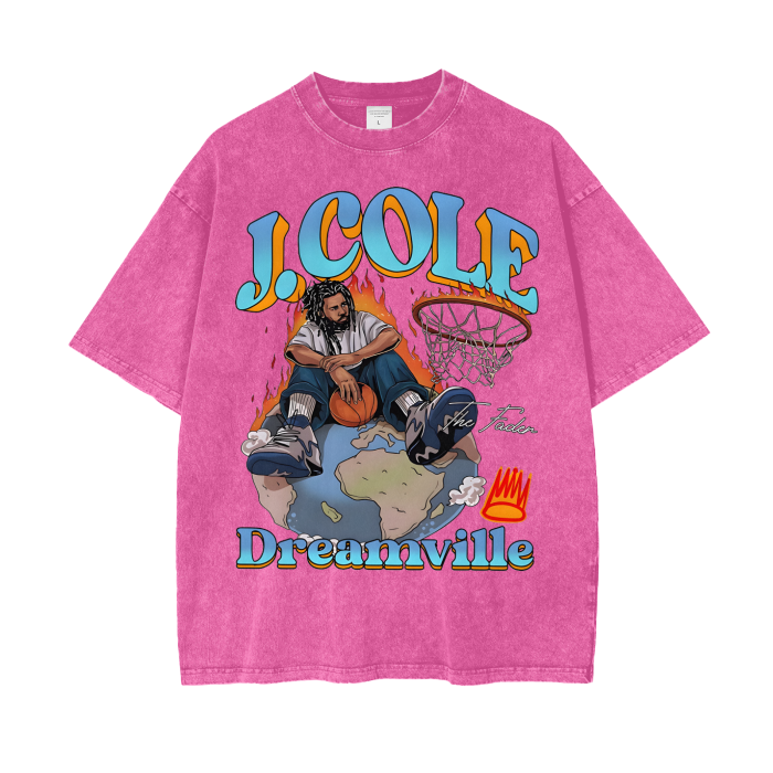 Acid Wash Oversize T-Shirt - 250 GSM