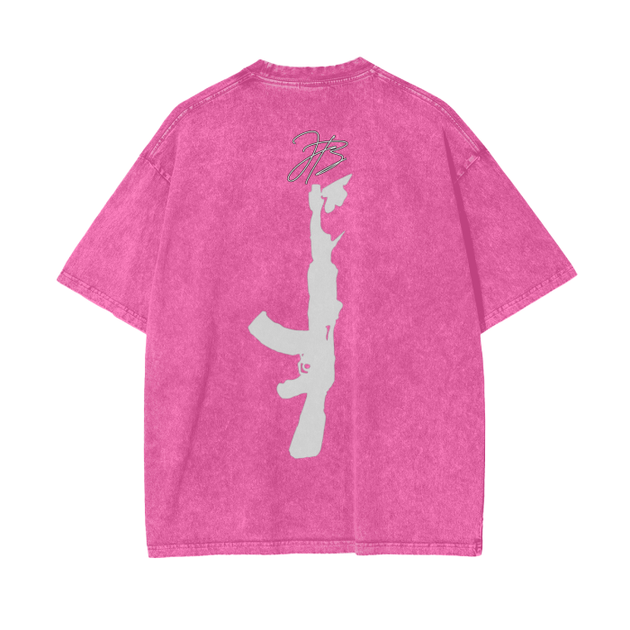 Acid Wash Oversize T-Shirt - 250 GSM