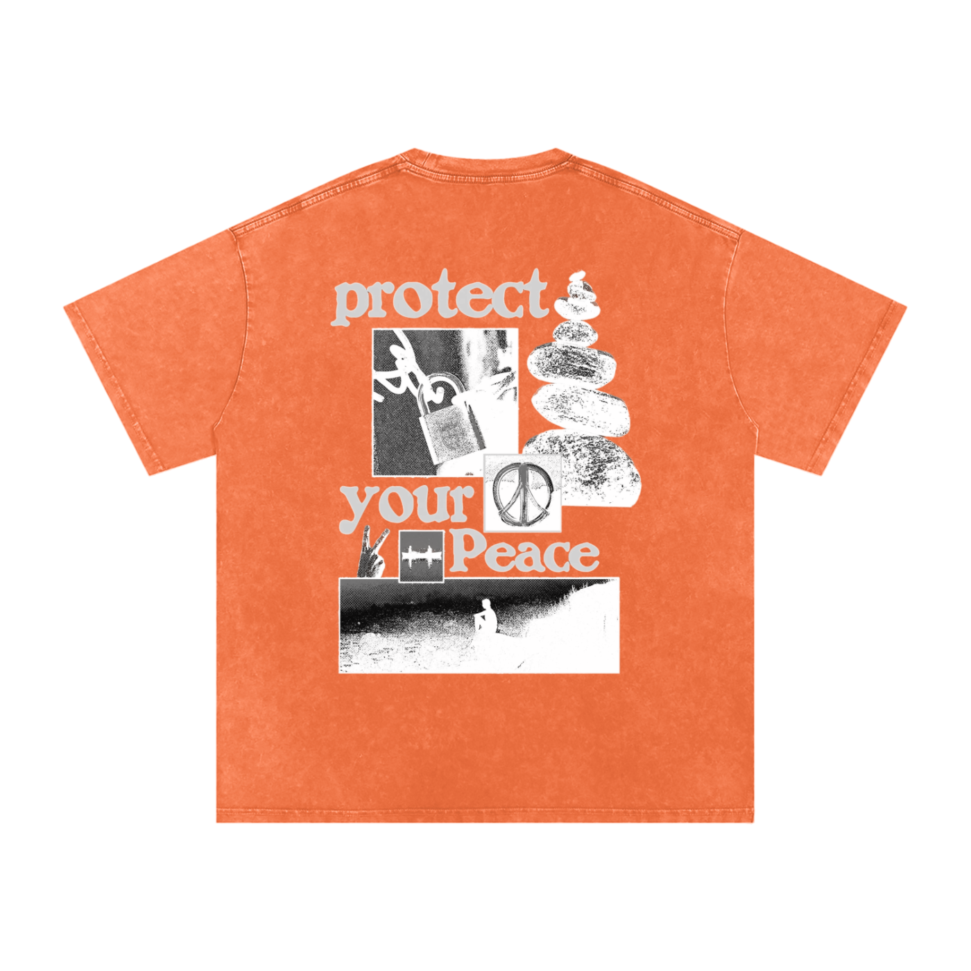 Acid Wash Oversize T-Shirt - 250 GSM