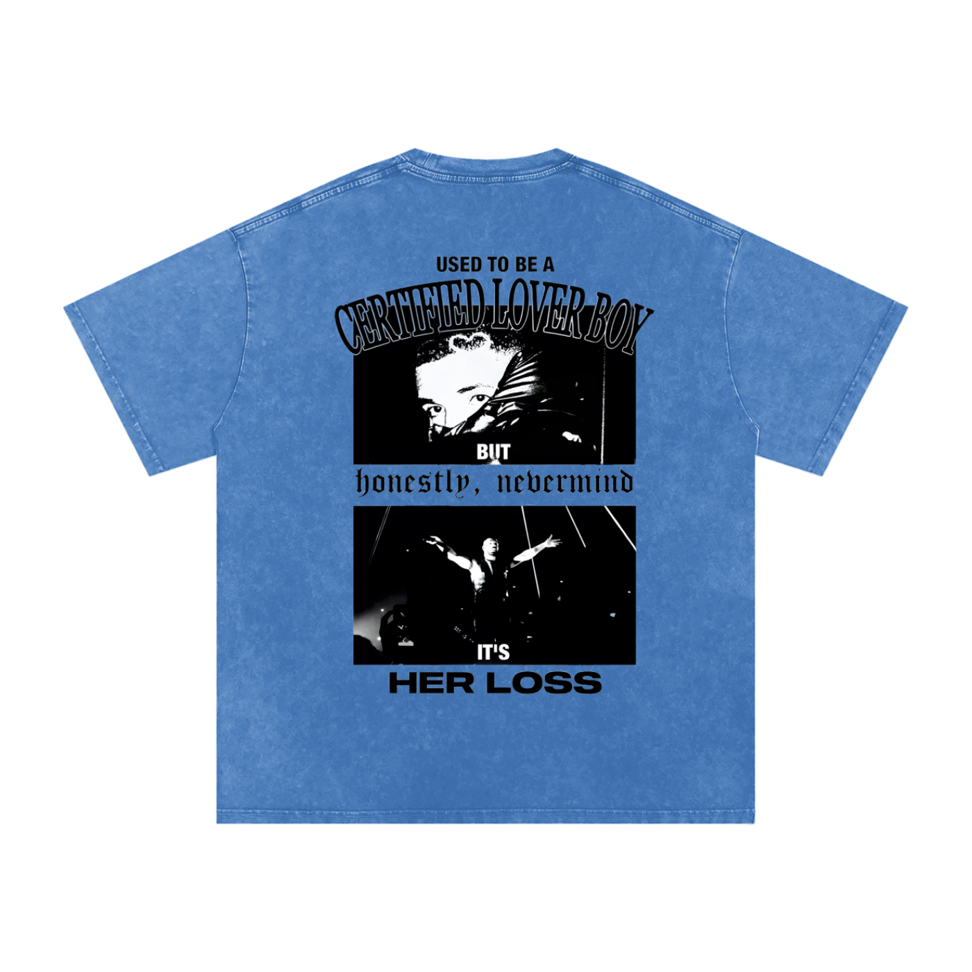 Acid Wash Oversize T-Shirt - 250 GSM