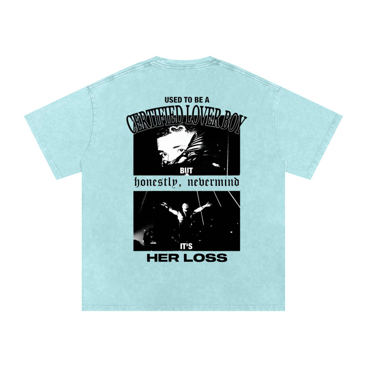 Acid Wash Oversize T-Shirt - 250 GSM