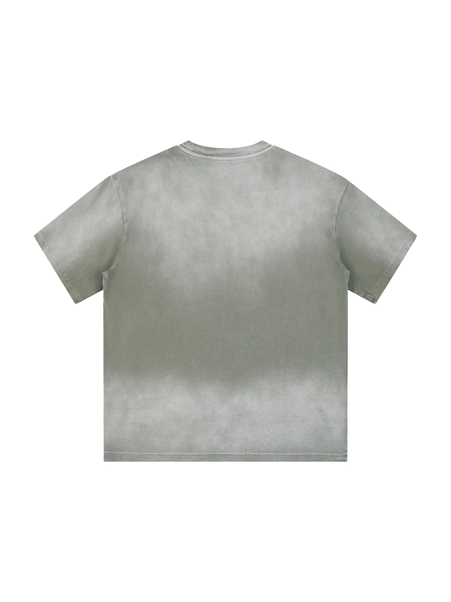 “I” Shaped Monkey Washed Drop Shoulder T-Shirt - 300 GSM