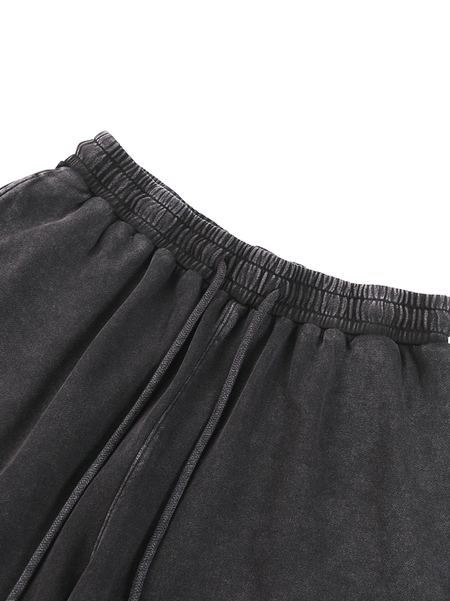 Acid Wash Straight Leg Trousers - 360 GSM